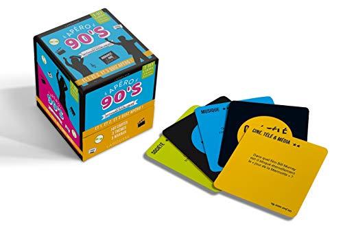 Apéro 90's : 140 cartes, 3 thèmes, 3 niveaux : soirées mythiques inoubliables