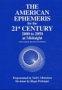 Michelson, N: AMER EPHEMERIS FOR THE 21ST CE: 21st Century - 2001 to 2050 at Midnight