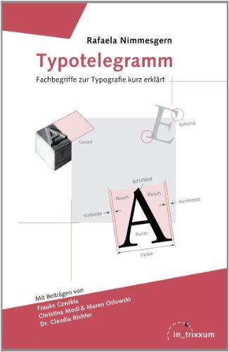 Typotelegramm: Fachbegriffe zur Typografie kurz erklärt