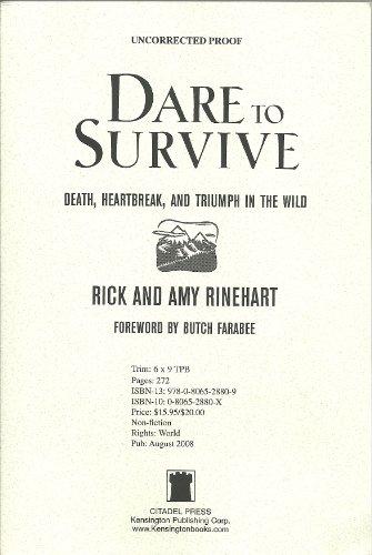 Dare to Survive:: Death, Heartbreak, and Triumph in the Wild