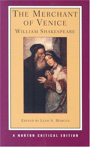 The Merchant of Venice (Norton Critical Editions)