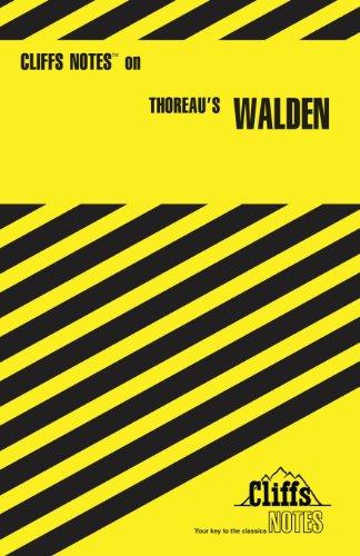 CliffsNotes on Thoreau's Walden (Cliffsnotes Literature Guides)