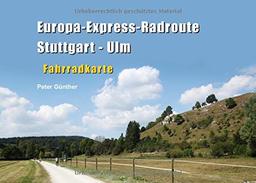 Europa-Express-Radroute Stuttgart - Ulm: Fahrradkarte