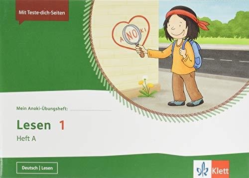 Lesen 1. Heft A: Übungsheft Klasse 1: Übungsheft A Klasse 1 (Mein Anoki-Übungsheft)