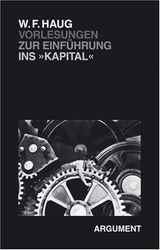 Vorlesungen zur Einführung ins Kapital.