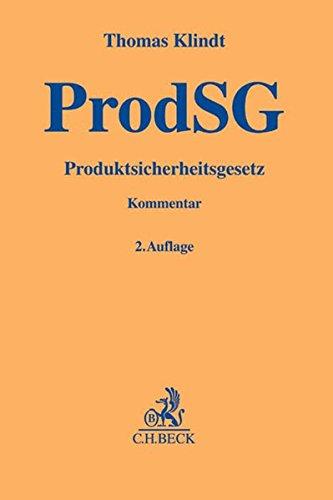 Produktsicherheitsgesetz ProdSG: Kommentar