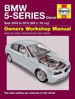 BMW 5-Series Diesel Service And Repair Manual (Haynes Manual)