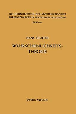 Wahrscheinlichkeitstheorie (Grundlehren der mathematischen Wissenschaften) (German Edition) (Grundlehren der mathematischen Wissenschaften, 86, Band 86)