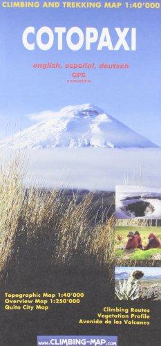 Wanderkarte Ecuador Cotopaxi 1:40.000