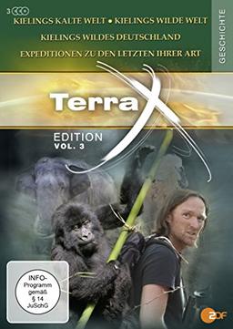 Terra X - Edition Vol. 3: Kielings kalte Welt - Kielings wilde Welt - Kielings wildes Deutschland - Expeditionen zu den Letzten ihrer Art (3 DVDs)