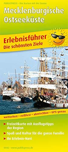 Mecklenburgische Ostseeküste: Erlebnisführer mit Informationen zu Freizeiteinrichtungen auf der Kartenrückseite, GPS-genau. 1:180000 (Erlebnisführer / EF)