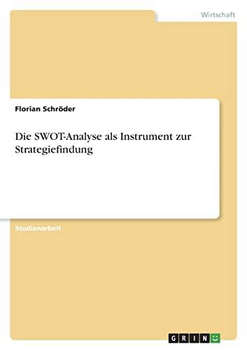 Die SWOT-Analyse als Instrument zur Strategiefindung