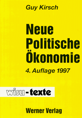 Neue politische Ökonomie.