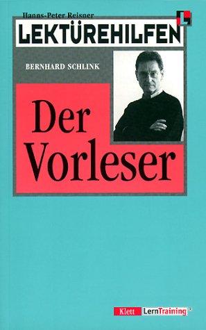 Lektürehilfen Bernhard Schlink 'Der Vorleser'