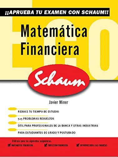 Matemáticas Financiera