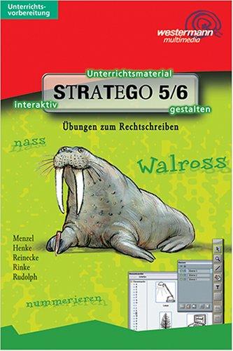 Stratego 5 / 6. CD-ROM. Arbeitsblätter. Übungen zum Rechtschreiben. Ausgabe 2006.  (Lernmaterialien)