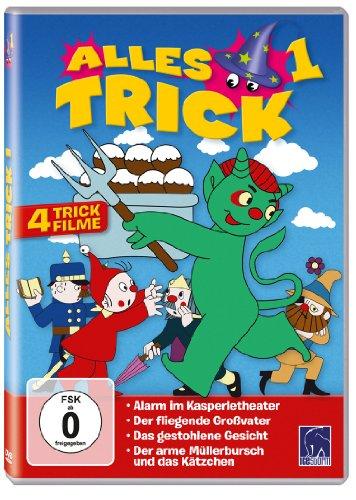 Alles Trick 1 ( 4 Trickfilme: Alarm im Kasperletheater - Der fliegende Großvater - Das gestohlene Gesicht - Der arme Müllersbursch und das Kätzchen )