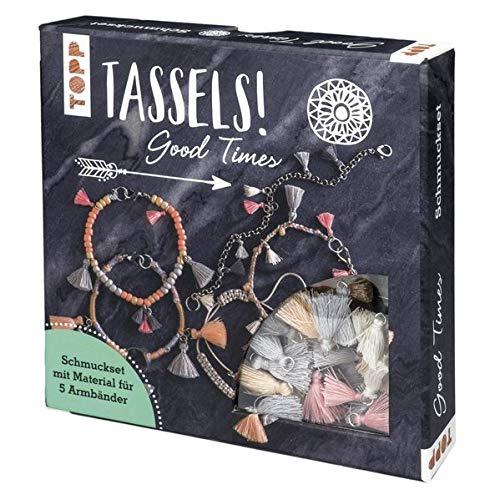 Tassels! Schmuckset Good Times: Anleitung und Material für 5 Tassel-Armbänder zum Selbermachen