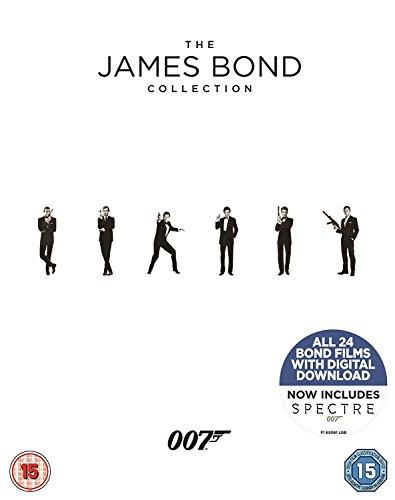 James Bond Blu-ray Collection - UK Import - 21 von 24 Filmen auch in Deutsch