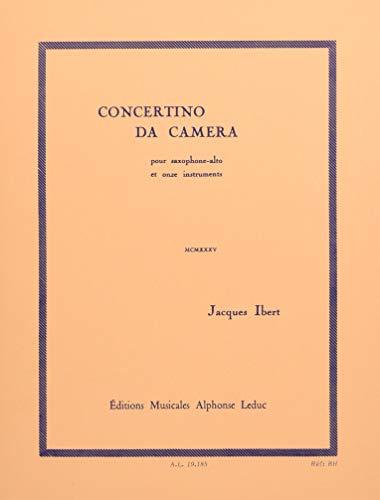 Concertino Da Camera. Altsaxophon, Klavier