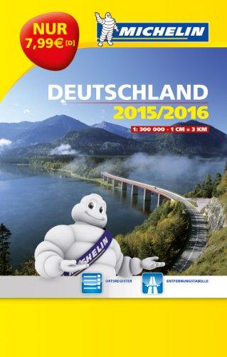 Kompaktatlas Deutschland 2015/2016: Michelin Atlas (MICHELIN Atlanten)