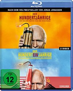 Der Hundertjährige, der aus dem Fenster stieg und verschwand/Der Hunderteinjährige, der die Rechnung nicht bezahlte und verschwand [Blu-ray]