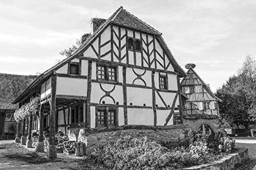 La maison traditionnelle en Alsace : promenade architecturale. Das traditionelle Haus im Elsass