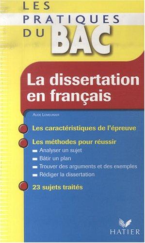 La dissertation en français