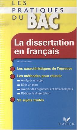 La dissertation en français