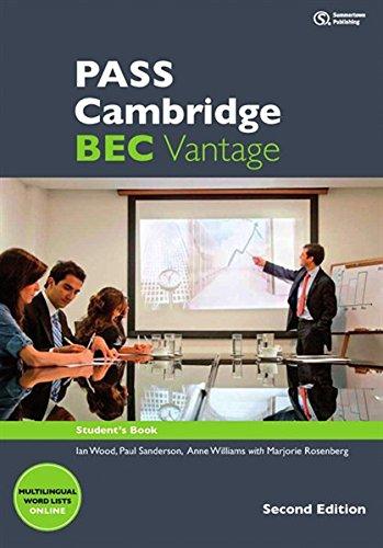 PASS Cambridge BEC, Vantage. 2nd Ed.: Student's Book m. 2 Audio-CDs. Von Summertown Publishing