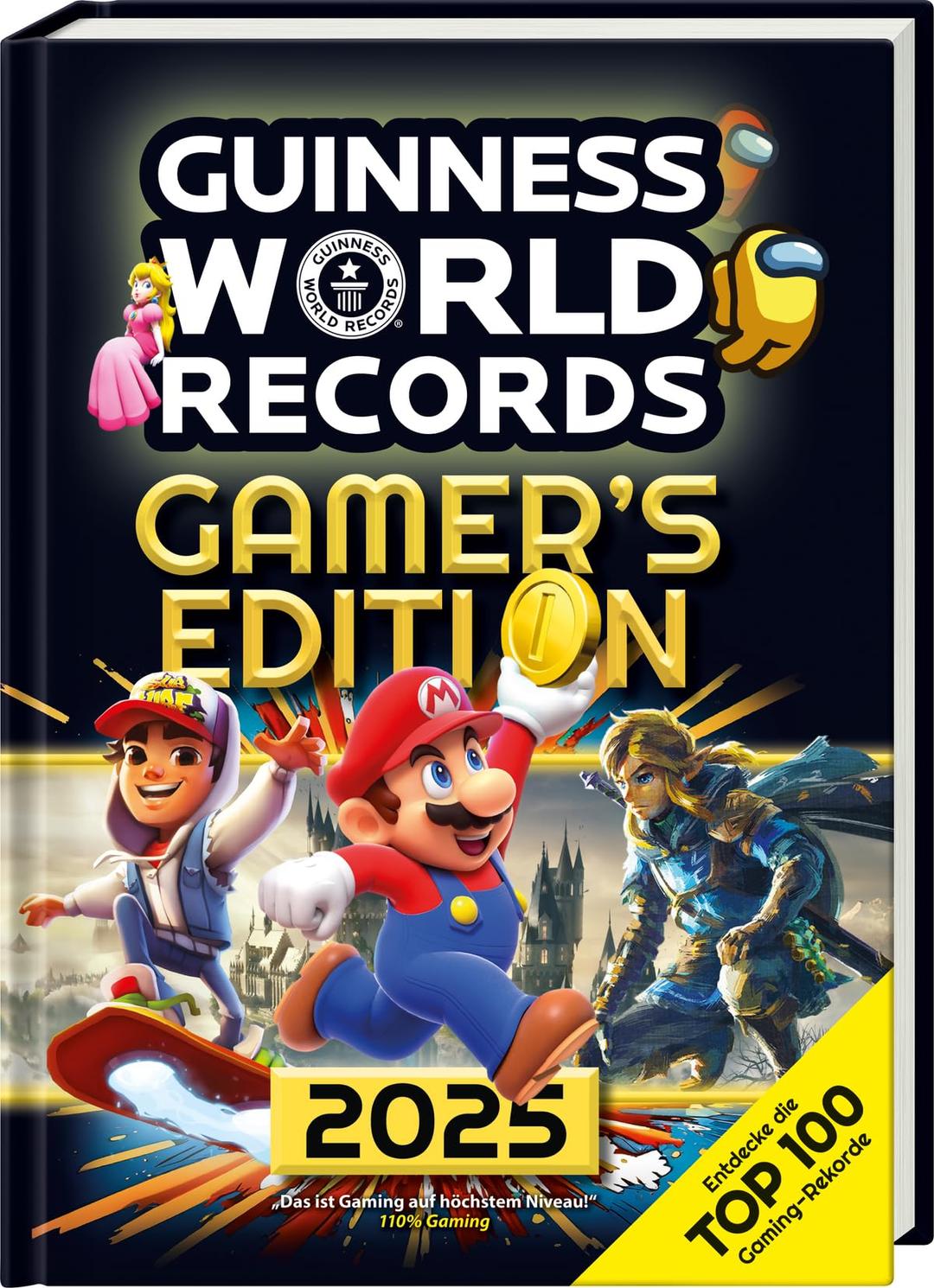 GUINNESS WORLD RECORDS™ Gamer's Edition 2025: deutschsprachige Ausgabe des beliebten Jahrbuchs für alle Fans der Videospiele und digitalen Welten; ... Kinder ab 8 Jahre: Deutschsprachige Ausgabe