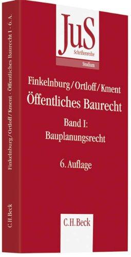 Öffentliches Baurecht Band I: Bauplanungsrecht: BD I