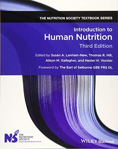 Introduction to Human Nutrition (Nutrition Society Textbook)