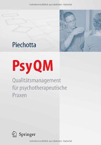 PsyQM: Qualitätsmanagement für psychotherapeutische Praxen