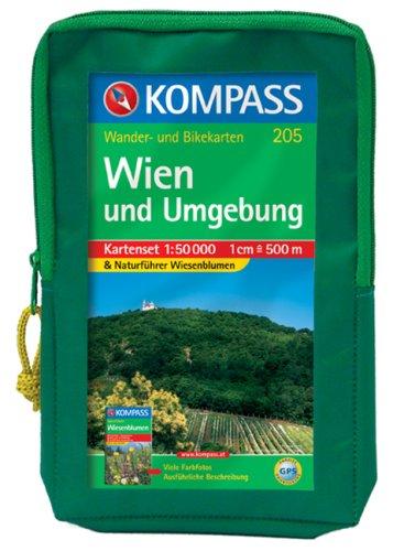 Wien und Umgebung 1 : 50 000: Wandern/Rad. 2-teiliges Set mit Naturführer. GPS-genau