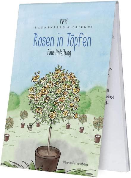 Rosen in Töpfen: Eine Anleitung (Spieleblöckchen)