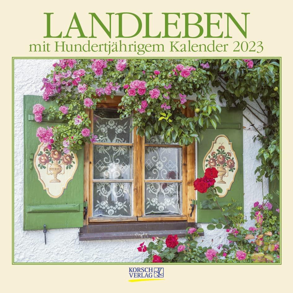 Landleben 2023: Broschürenkalender mit Ferienterminen. Format: 30 x 30 cm