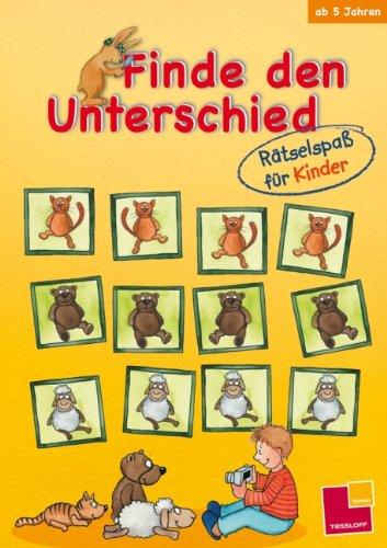 Finde den Unterschied. Kinder: Rätselspaß für Kinder