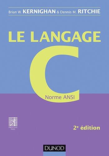 Le langage C, norme ANSI