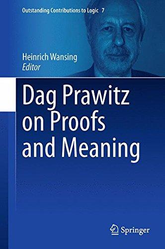 Dag Prawitz on Proofs and Meaning (Outstanding Contributions to Logic)