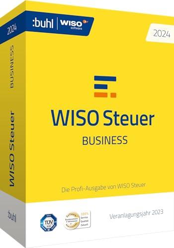 WISO Steuer 2024 Business, Die Profisoftware für das Steuerjahr 2023, 100 Abgaben, Standardverpackung: Profi-Software für das Veranlagungsjahr 2023 (WISO Steuer-Software)