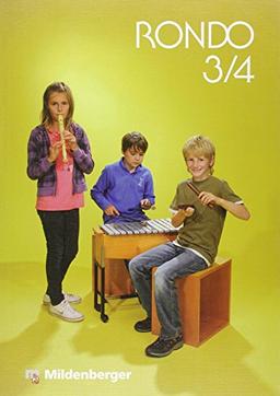 RONDO 3/4 - Schülerbuch - Neuausgabe: Musiklehrgang für die Grundschule - Doppelband