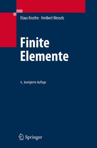 Finite Elemente: Eine Einführung für Ingenieure