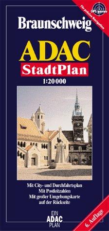 ADAC Stadtpläne, Braunschweig: Mit City- und Durchfahrtsplan. Mit Radwegen. Mit Postleitzahlen. Mit großer Umgebungskarte