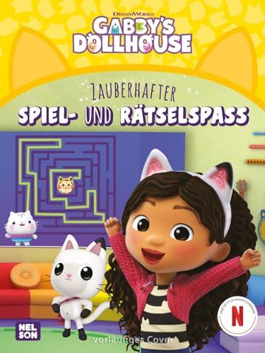 Gabby's Dollhouse: Zauberhafter Spiel- und Rätselspaß: Mit Suchbildern, Labyrinthen, Sudokus, Puzzles und vielem mehr | (für Kinder ab 4 Jahren)