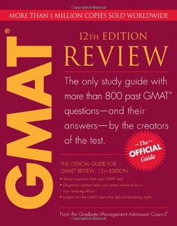 The Official Guide for GMAT Review (Official Guide for the GMAT Review)