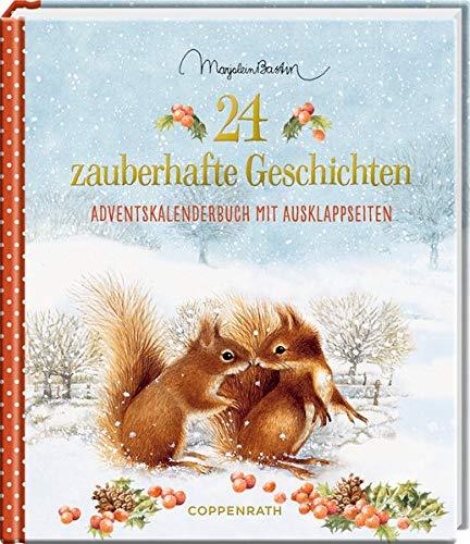 24 zauberhafte Geschichten: Adventskalenderbuch mit Ausklappseiten