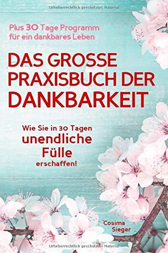 Dankbarkeit: DAS GROSSE PRAXISBUCH DER DANKBARKEIT: Wie Sie in 30 Tagen unendliche Fülle erschaffen! (Plus: 30 Tage Programm für ein dankbares Leben)