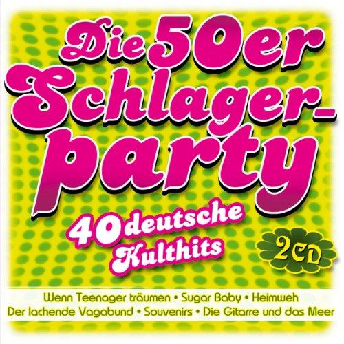 Die 50er Schlagerparty; 40 Deutsche Kulthits; Freddy Quinn; Bill Ramsey; Peter Kraus; Peter Alexander; Conny Froboess; Jimmy Makulis; Gerhard Wendland; Dalida; Bruce Low; Hans Blum; Nielson Brothers; Lolita; Fred Bertelmann; Catarina Valente