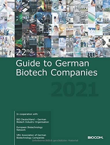 22nd Guide to German Biotech Companies 2021